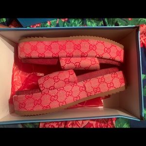 Gucci Platforms (Red)